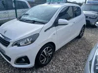 Used Peugeot 108 Allure 82 HP (60 kW) 2016 White Hatchback