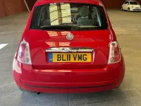 Usado Fiat 500 Pop 69 HP (50 kW) 2011 Vermelho Citadino