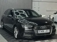 Used Audi A4 S-Line 190 HP (139 kW) 2016 Black Estate