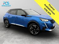 Used Peugeot e-2008 GT-line 2020 Blue SUV