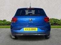 Used VW Polo Match 80 HP (58 kW) 2021 Blue Hatchback