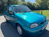 Used Rover 100 60 HP (44 kW) 1996 Blue Hatchback