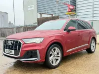 Used Audi Q7 S-Line 286 HP (210 kW) 2020 Red SUV
