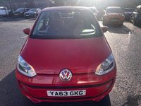 Used VW up! high up! 75 HP (55 kW) 2014 Red Hatchback