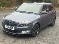 Used Skoda Fabia Monte Carlo 105 HP (77 kW) 2012 Grey Hatchback