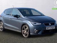 Usado Seat Ibiza FR 110 CV (80 kW) 2022 Gris Utilitario