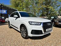 Begagnad Audi Q7 S-Line 2016 Vit SUV