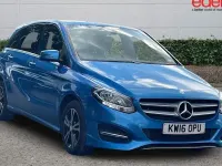 Used Mercedes B180 SE 109 HP (80 kW) 2016 Blue Hatchback