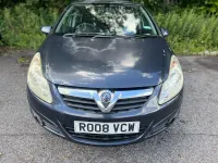 Used Vauxhall Corsa Club 89 HP (65 kW) 2008 Blue Hatchback