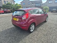 Used Ford Fiesta Zetec 2015 Red Hatchback