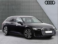 Used Audi A6 S-Line 281 HP (206 kW) 2019 Black Estate
