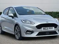 Used Ford Fiesta ST-Line X 125 HP (91 kW) 2021 Silver Hatchback