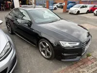 Used Audi A4 Black Edition 150 HP (110 kW) 2017 Black Sedan