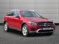 Usado Mercedes GLC220 168 HP (123 kW) 2018 Vermelho SUV