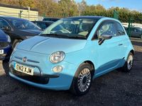 Used Fiat 500 Lounge 69 HP (50 kW) 2012 Blue Hatchback