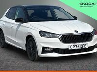 New Skoda Fabia Design Edition 70 HP (51 kW) 2025 Candy white black magic pearl effect Hatchback