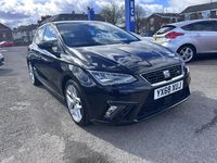 Used Seat Ibiza FR 95 HP (69 kW) 2018 Black Hatchback