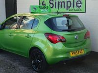 Used Vauxhall Corsa SRi 95 HP (69 kW) 2015 Green Hatchback