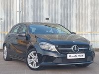 Used Mercedes A200 136 HP (100 kW) 2017 Black Hatchback