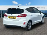 Used Ford Fiesta Titanium 2017 White Hatchback
