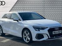 Used Audi A3 e-tron S-Line 204 HP (150 kW) 2024 White Hatchback
