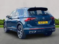 Used VW Tiguan R-line 150 HP (110 kW) 2021 Blue SUV