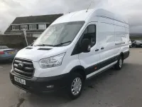 Used Ford Transit Trend 130 HP (95 kW) 2021 White Van
