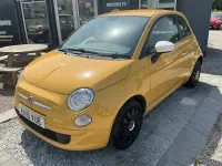 Used Fiat 500 69 HP (50 kW) 2015 Yellow Hatchback