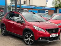 Used Peugeot 2008 GT-line 100 HP (73 kW) 2018 Red SUV
