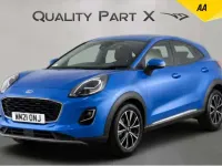 Used Ford Puma Titanium 125 HP (91 kW) 2021 Blue SUV