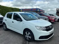 Begagnad Dacia Sandero Essentiel 2020 Vit Halvkombi