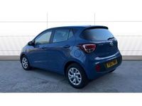 Usado Hyundai i10 SE 87 HP (63 kW) 2017 Azul Citadino