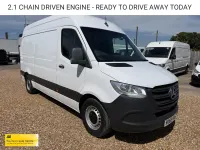 Used Mercedes Sprinter 143 HP (105 kW) 2019 White Van