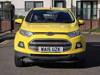 Used Ford Ecosport Zetec 2015 Yellow SUV
