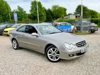 Used Mercedes CLK200 Avantgarde 2008 Silver Coupe
