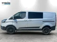 Used Ford Transit Custom 130 HP (95 kW) 2023 Moondust silver Van