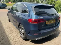 Used Mercedes B200 AMG line 161 HP (118 kW) 2019 Blue Hatchback
