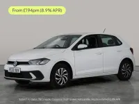 Used VW Polo Life 80 HP (58 kW) 2022 White Hatchback