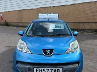 Used Peugeot 107 68 HP (50 kW) 2007 Blue Hatchback