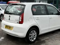 Used Skoda Citigo Elegance 75 HP (55 kW) 2013 White Hatchback
