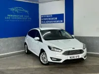 Used Ford Focus Zetec 125 HP (91 kW) 2018 White Hatchback