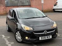 Used Vauxhall Corsa Design Edition 2016 Black Hatchback