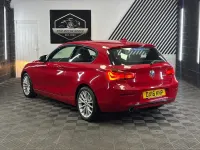 Used BMW 118 Sport Line 2016 Red Hatchback