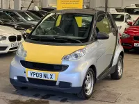 Used Smart ForTwo Coupé Pure 2009 Black Coupe