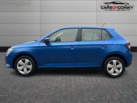 Used Skoda Fabia SE 90 HP (66 kW) 2015 Blue Hatchback