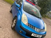 Used Nissan Note SE 88 HP (64 kW) 2006 Blue Hatchback