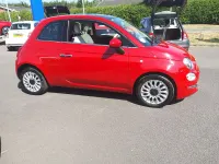 Used Fiat 500 Lounge 69 HP (50 kW) 2019 Red Hatchback
