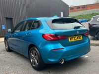 Used BMW 118 Comfort Edition 136 HP (100 kW) 2023 Blue Hatchback