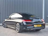 Used Mercedes C200 AMG line 184 HP (135 kW) 2019 Black Coupe
