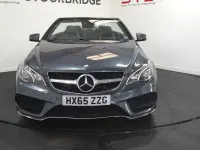 Used Mercedes E220 AMG line 2015 Grey Cabriolet